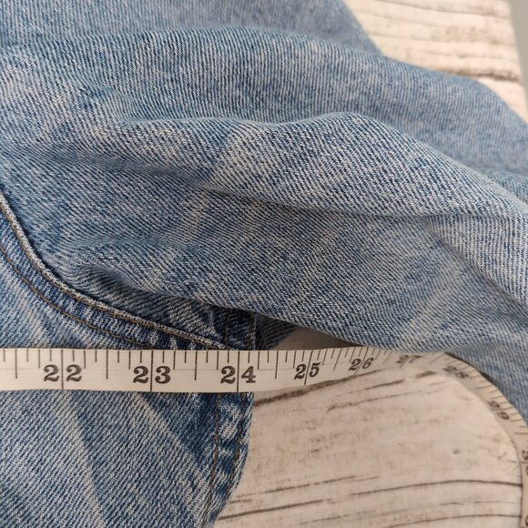 Levi’s 70505 Denim Trucker Jacket Light Wash Made in USA Orange Tab – Men’s 46 - Picture 9 of 14